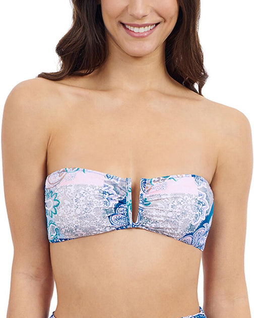 Profile by Gottex Karma Bandeau Bikini Top Multi US 12 3