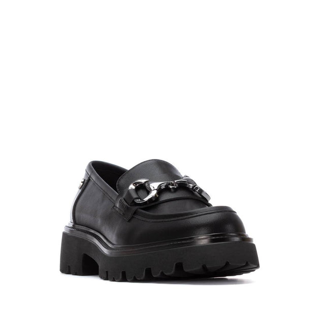 XTI 44987 Women's Moccasins Black US 9 4