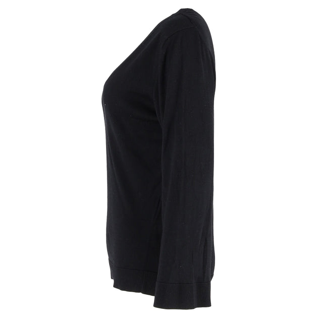 Toteme V-neck Sweater Black S 3