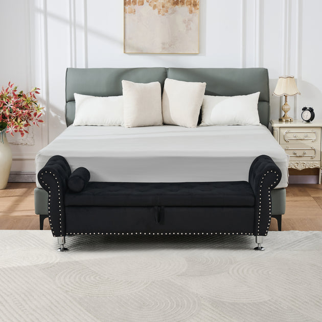 Streamdale Storage Bench Black 2