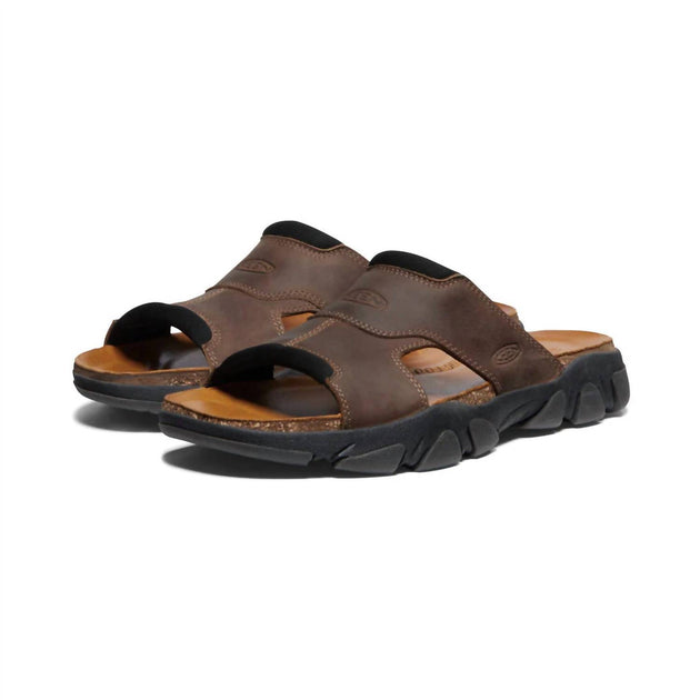 NEW RATHER KEEN men\'s daytona ii slide in black/black Men main image 4