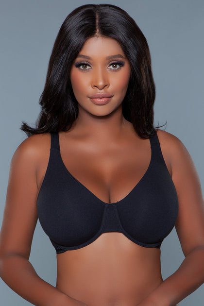 TRUEDAMES Veronica Full Coverage Bra Black 34B 3