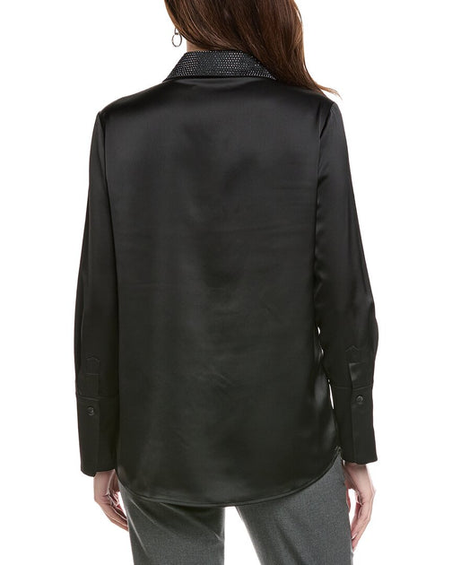 Joseph Ribkoff Solid Top Black Small 3