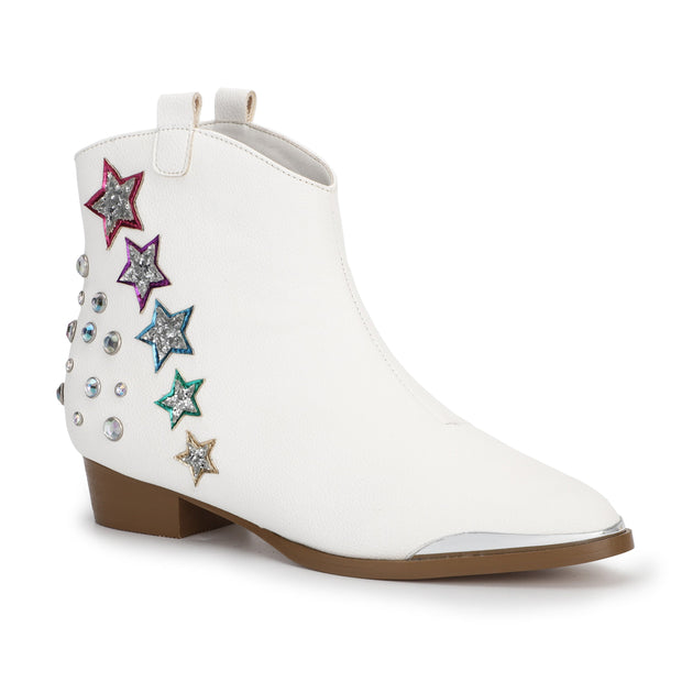 Yosi Samra Miss Dallas Western Boot White US 7 3