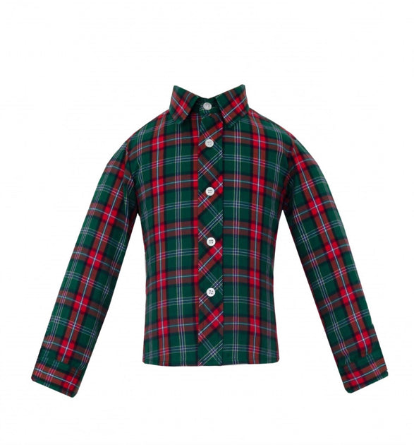 Anavini Michael Boys Shirt Green US 8 2