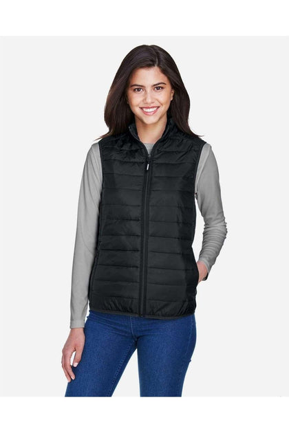 CORE365 Damen Prevail Packable Puffer Vest schwarz Medium 4