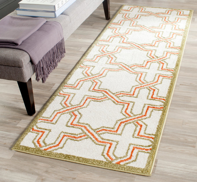 Safavieh Amherst AMT413 Area Rug Ivory / Light Green 3