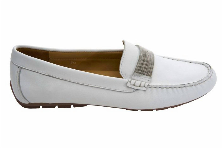 VANELi Arles Glove Nappa Loafer White US 7.5 2