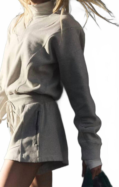 Free People Intercept V-Ausschnitt Jumpsuit Grau XLarge 4