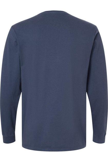 SoftShirts Long Sleeve T-Shirt Blue Medium 3