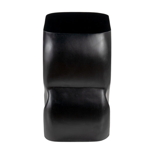 Hivvago 16-inch Figurine End Table Black 4
