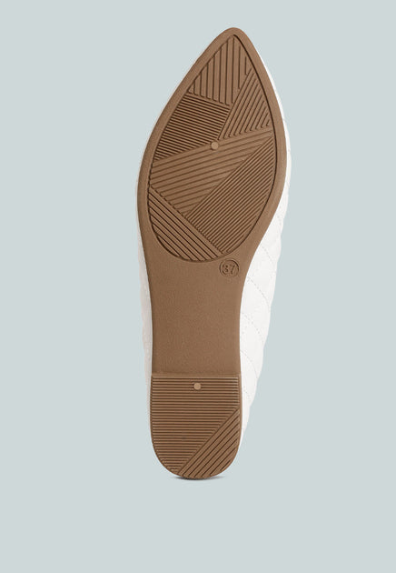 London Rag Rikhani Ballet Flats Beige US 5 3