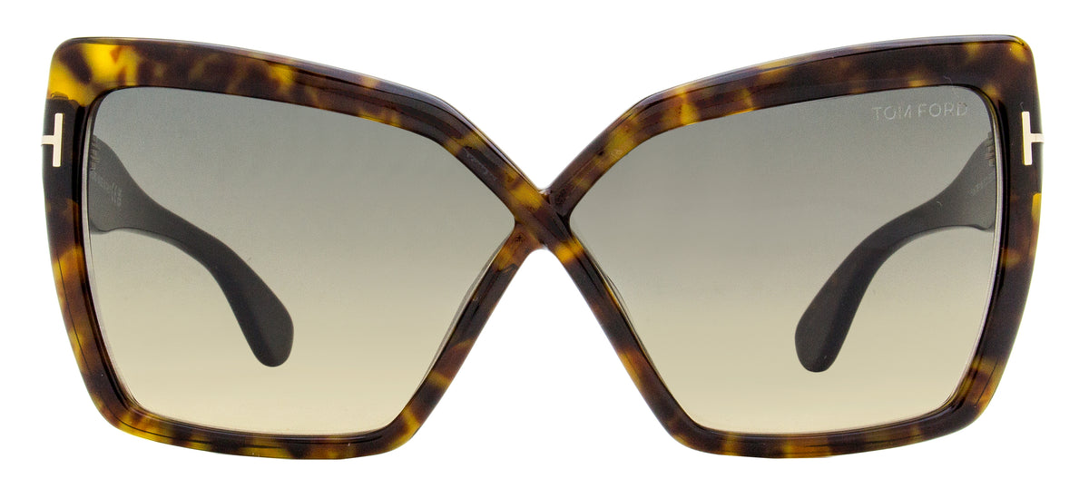 New Tom Ford Fiore TF1195 54F Butterfly Havana Brown Women Sunglasses Authentic TOM FORD Fiore Acetate Butterfly Sunglasses | Neiman Marcus main image 3