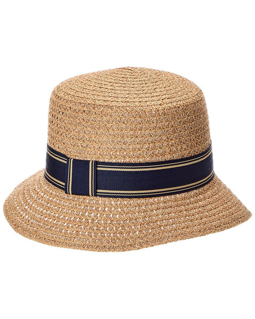  Vince Open-Weave Straw Hat Multi One Size 2