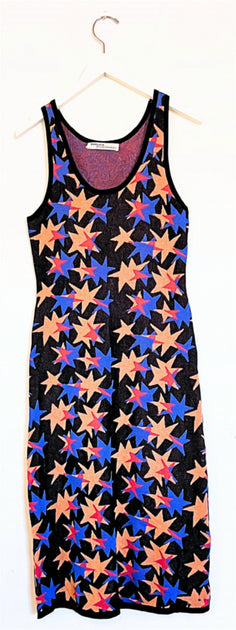 Replica Los Angeles Robe Midi Tank Firecracker Noir Medium 3