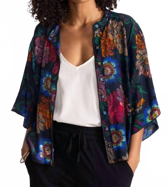 Johnny Was Flow Shrug Réversible Multi XS 2