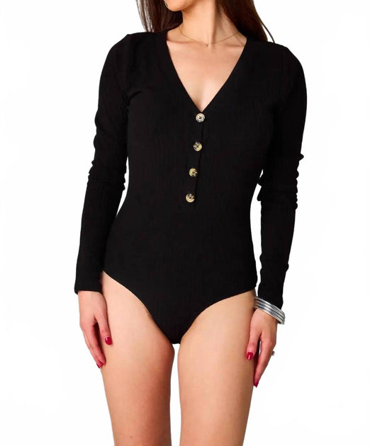 BuddyLove Harper Bodysuit Black Medium 2