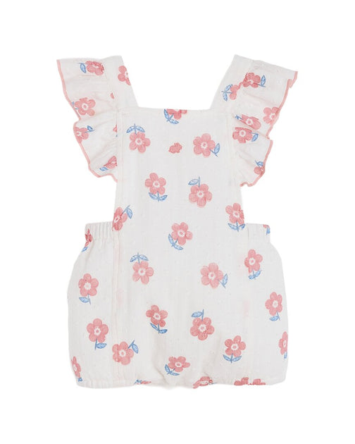 Babycottons Strampler mit Print Weiß 0-3 Monate 2