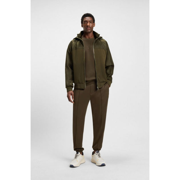 BOSS Porsche x hoodie with two-way zip | ShopSimon