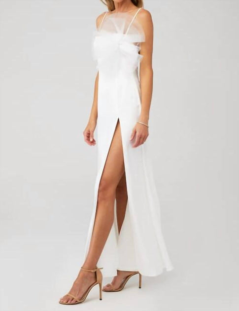 katie may Blossom Gown In Ivory