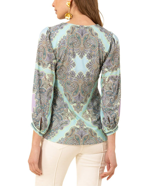 Hale Bob Alejandra Knit Blue Small 3