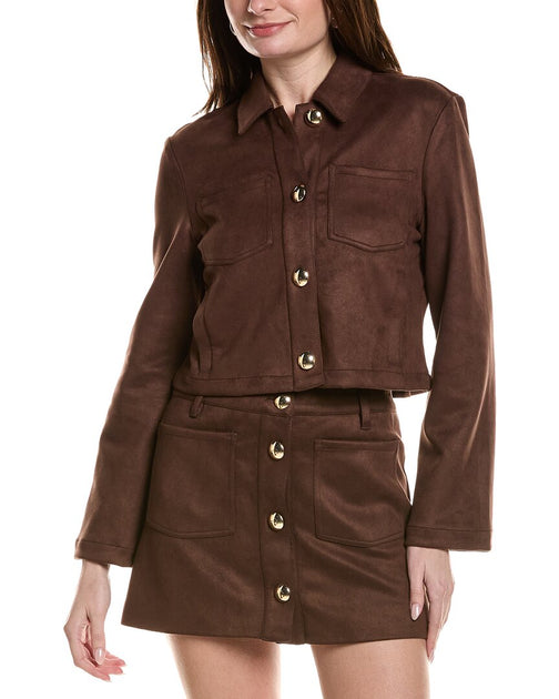 Bardot Lorenzo Shirt Brown US 4 2