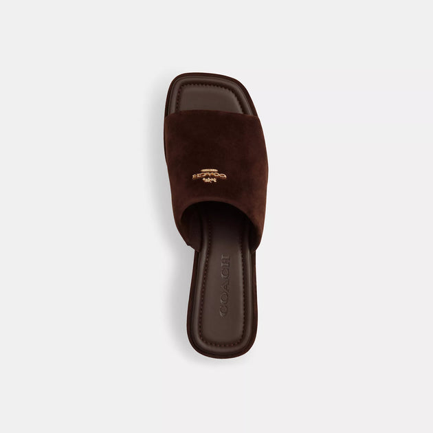 Coach Phoebe Platform Sandal Brown US 5.5 3