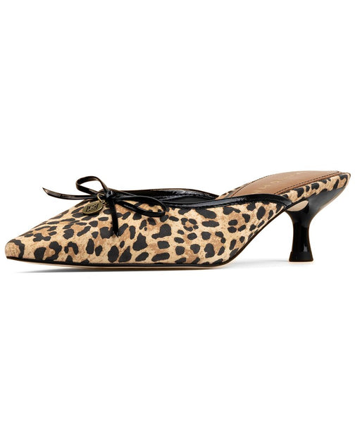 Donald Pliner Soel Leather Dress Mule Beige US 8.5 3