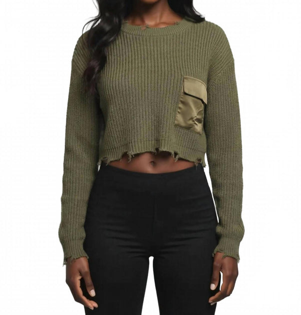 SER.O.YA Devin Sweater Green XLarge 3