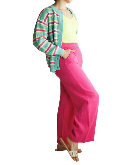 FRNCH Aymie Pant Pink Large 4