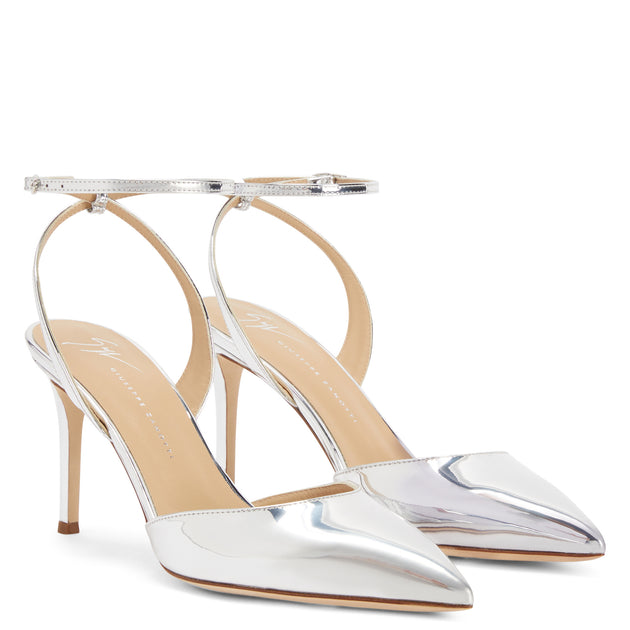 Giuseppe Zanotti Shayoran Sandal Silver US 8 3