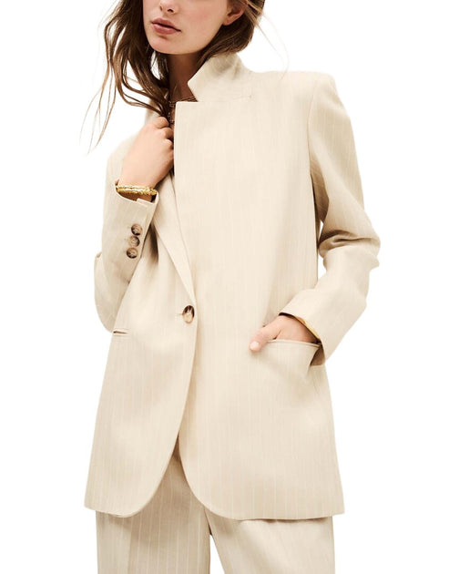 ba & sh Poy Blazer Beige Large 3