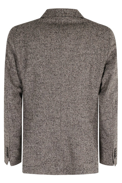 Tagliatore einreihige Wolljacke grau EU 50 3
