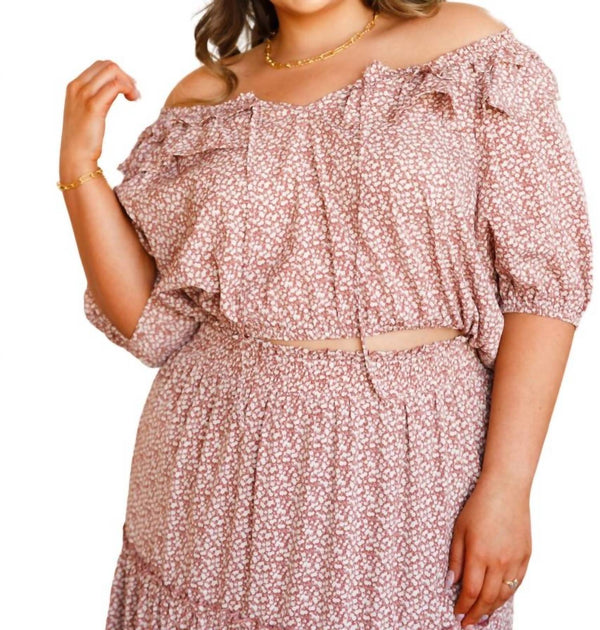 VERY J Golden Hour Top Pink 3X 2