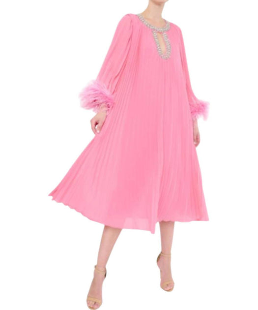 Flora Bea Steffina Dress Pink Small 3