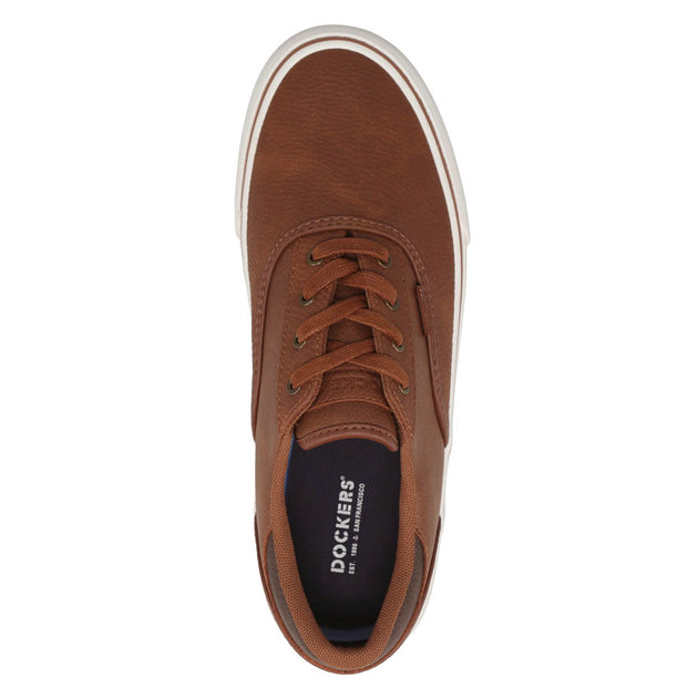 Dockers Estes Wax Sneaker Brown 10.5 3