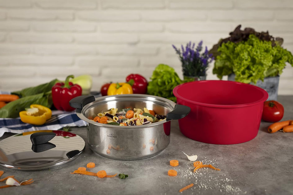 Kuhn Rikon Hotpan Thermal Cookware Set Black 3.2 qt 5