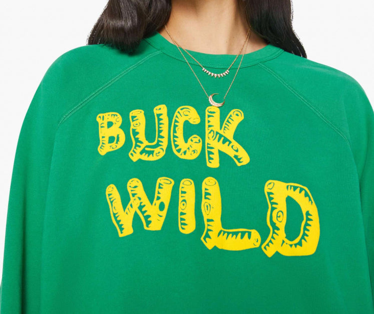 Mother Biggie Concert Sweater Green XS 3