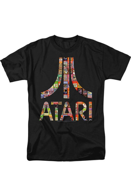 Gildan Atari Box Art T-Shirt Black Small 2