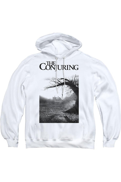 Gildan The Conjuring Poster Hoodie White Large 2