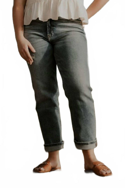Dear John Denim 90s Ultra High Rise Jeans Silver 27 2