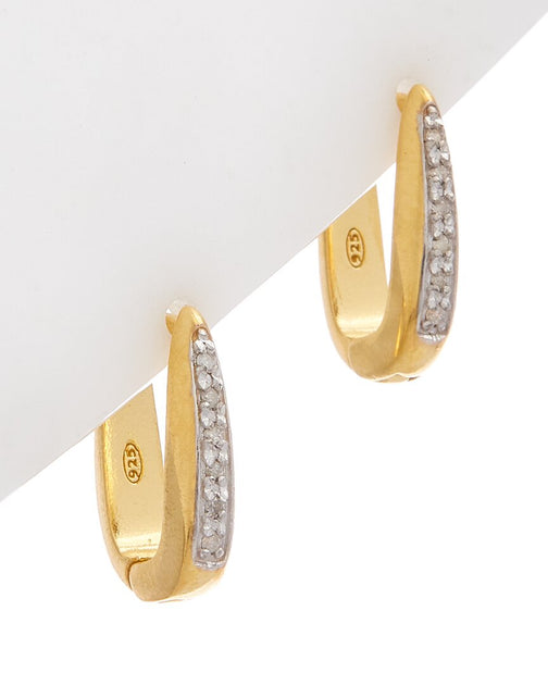 Meshmerise Diamond Earrings Silver One Size 3