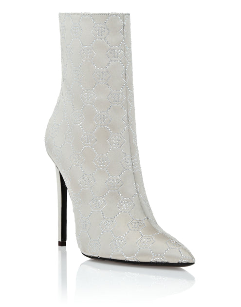 Philipp Plein High Heel Boots Beige EU 39 2