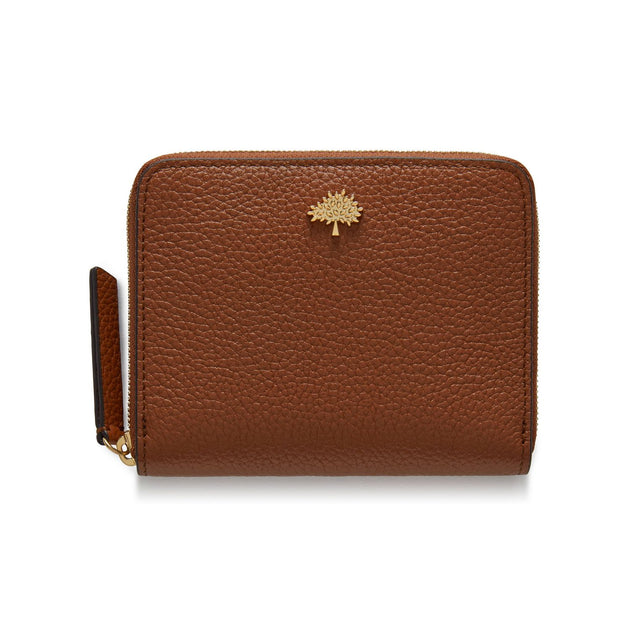 Mulberry Small Tree Zip Around Purse Brown 2