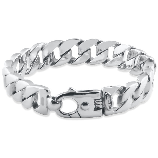 Pompeii3 Link Bracelet Silver 9 inch 2
