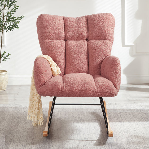 Streamdale Glider Chair Pink 3
