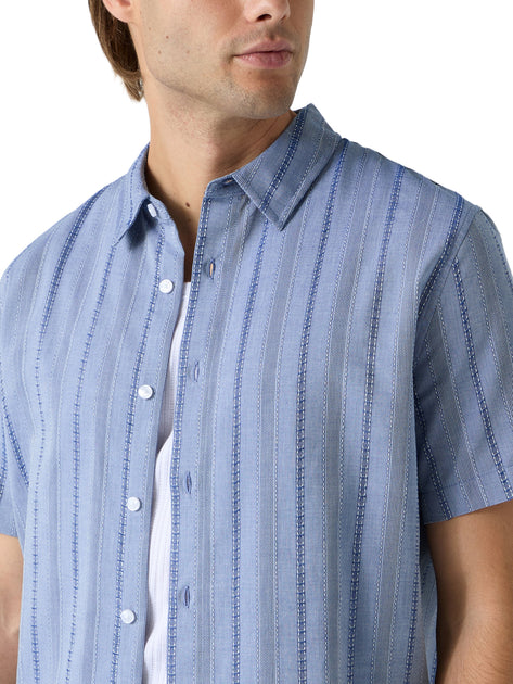Guess Factory Tanner Shirt Blue XXL 4
