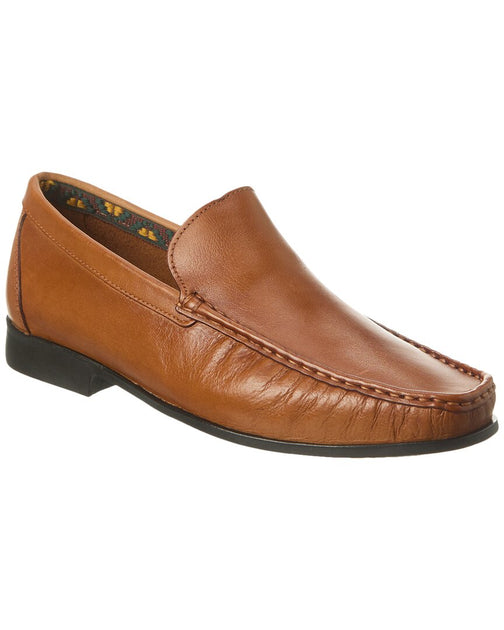 Donald Pliner Antique Leather Loafer Brown US 11 2
