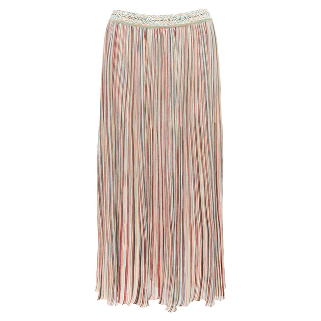 Missoni Knit Midi Skirt Multicolor EU 42 2