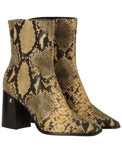 Jimmy Choo Bryelle 85 Leather Bootie | ShopSimon